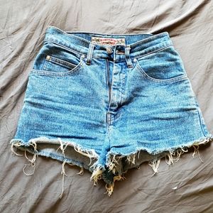 Classic Levi's Cutoff Denim Shorts